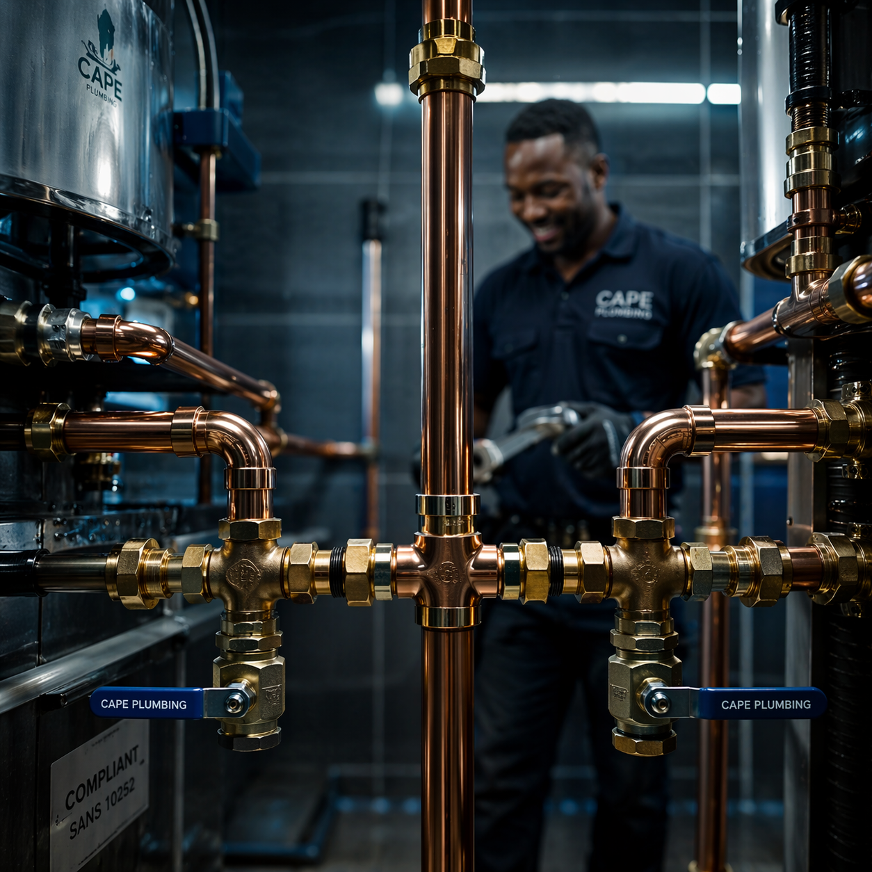 Professional qualified plumber Gauteng South Africa